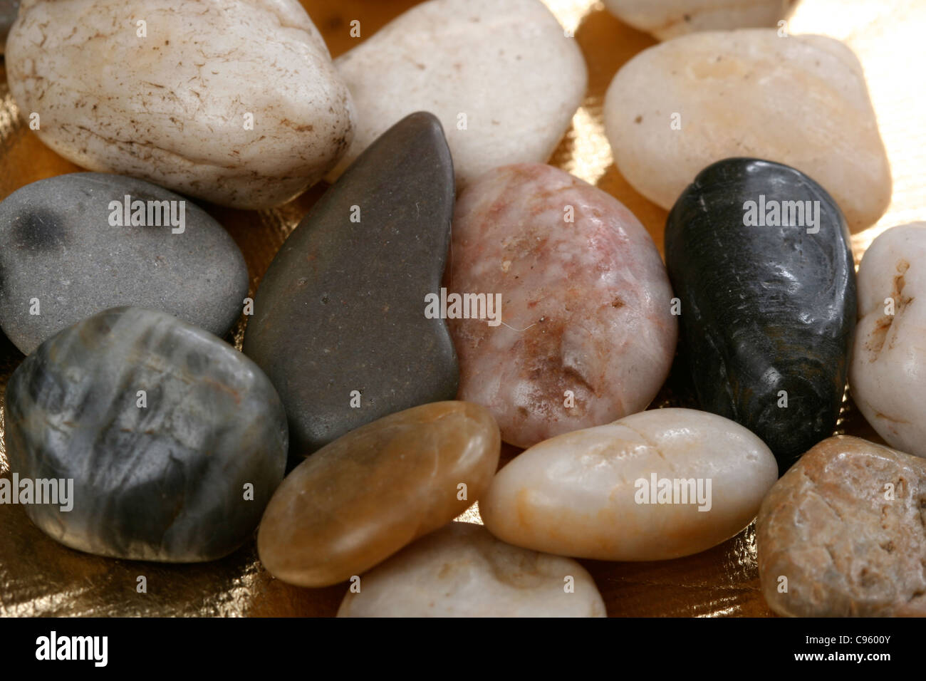 Background made of many rocks. Close up Stock Photo - Alamy