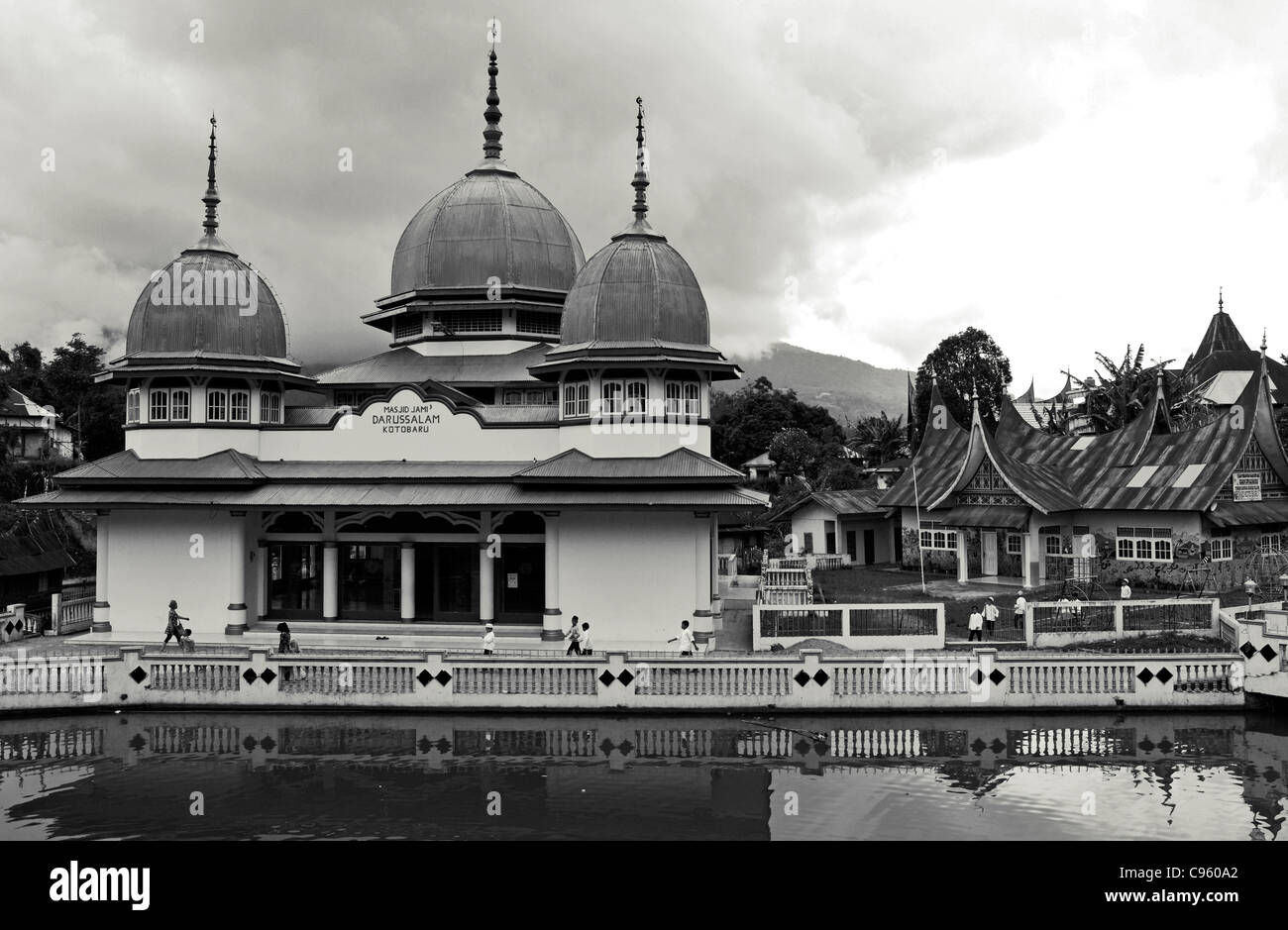Mosque. Bukittinggi, Sumatra, Indonesia, Southeast Asia, Asia Stock Photo