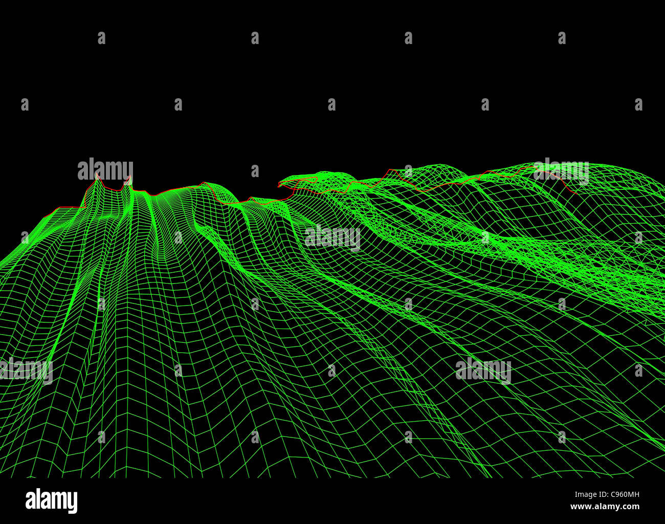 Abstract line pattern. Stock Photo