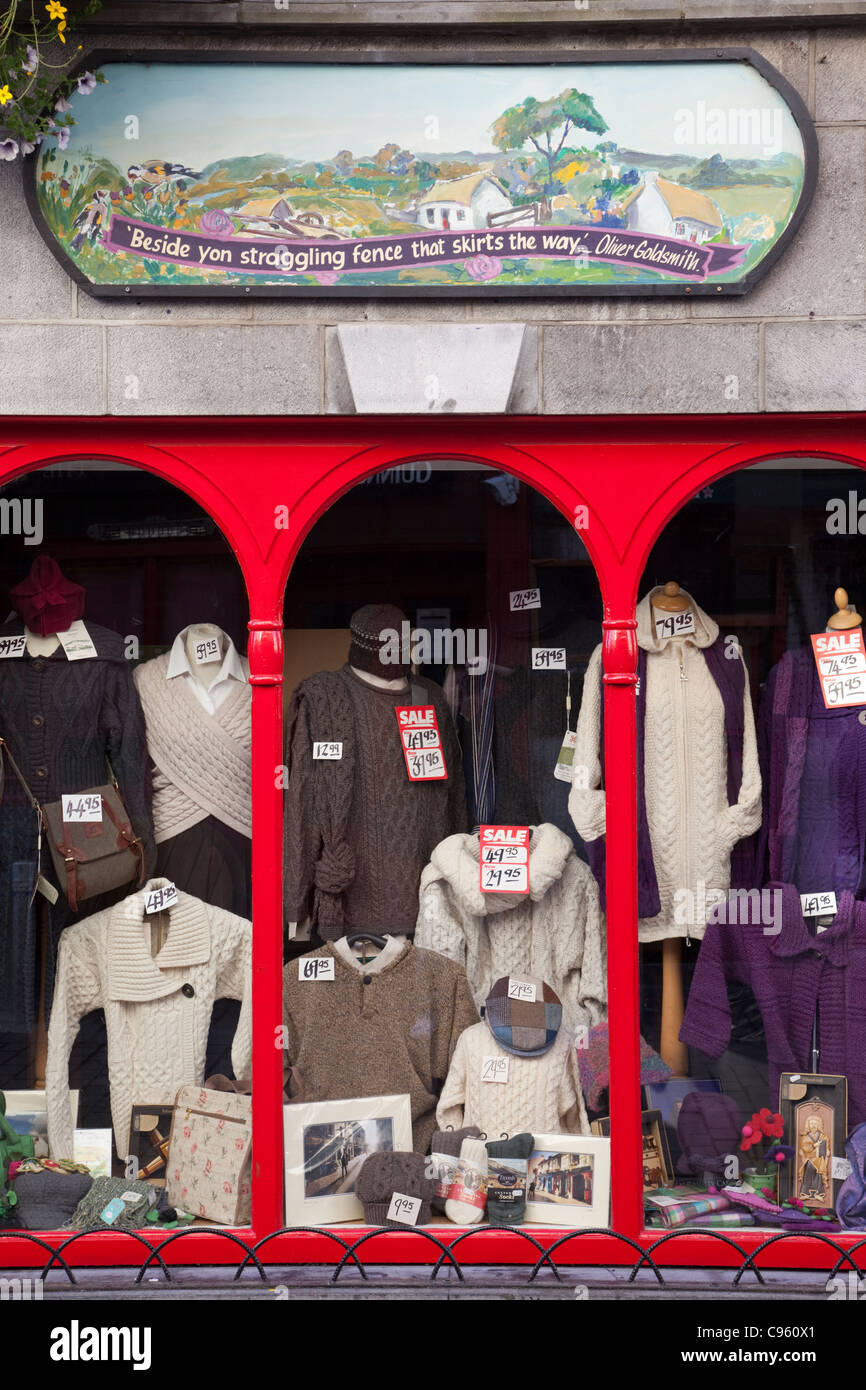 Republic of Ireland, County Galway, Galway, Shop Window Stock Photo Alamy