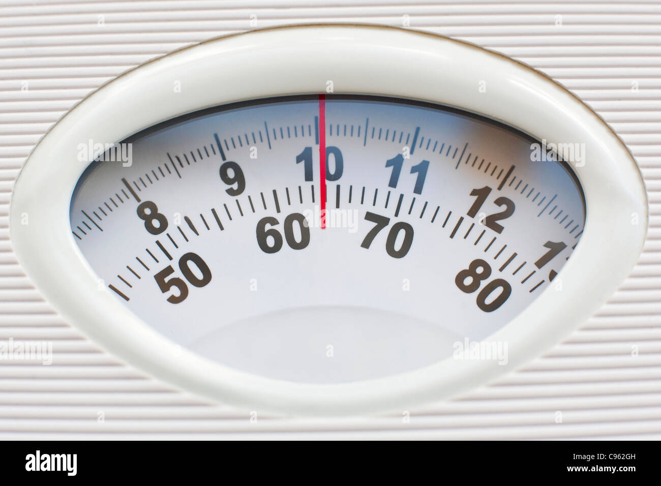 Weight measurement, close-up Stock Photo - Alamy