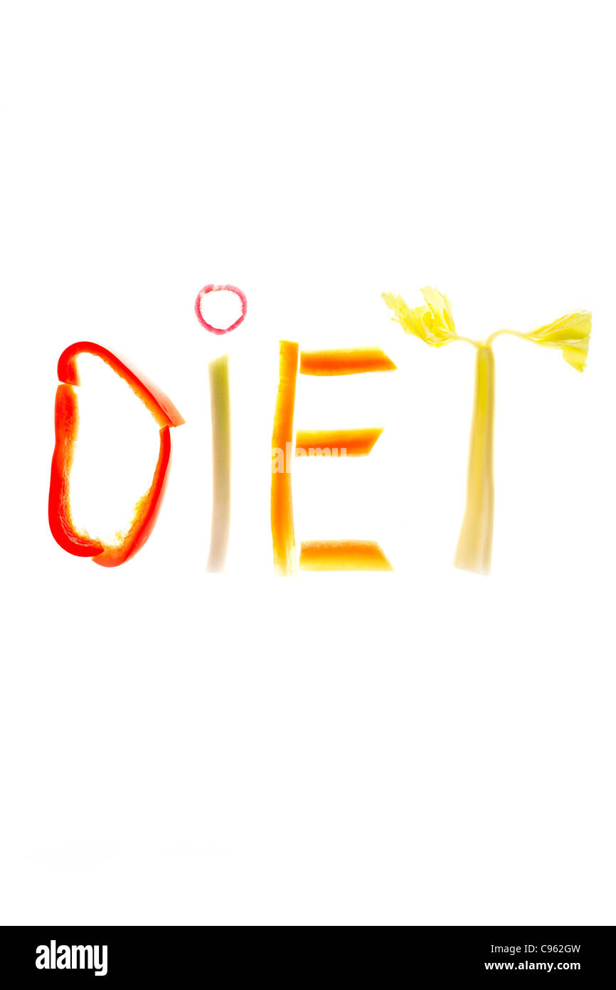 Dieting, conceptual image. Stock Photo