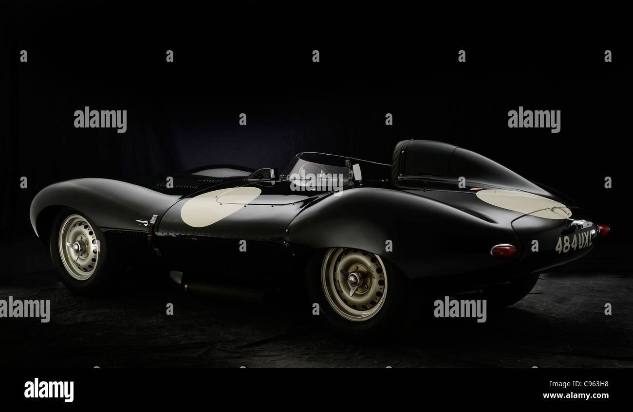 1956 Jaguar D type Stock Photo