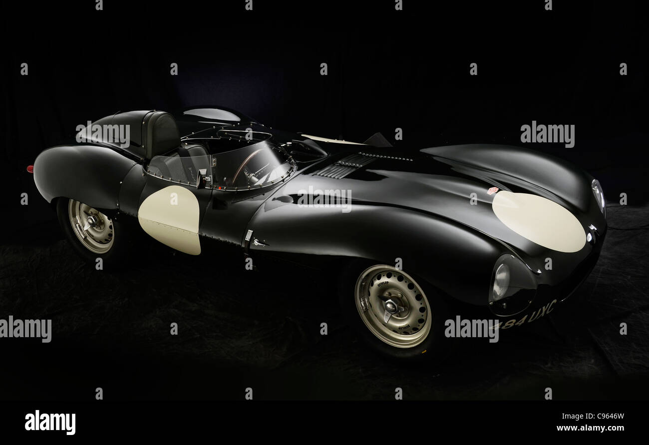 1956 Jaguar D type Stock Photo