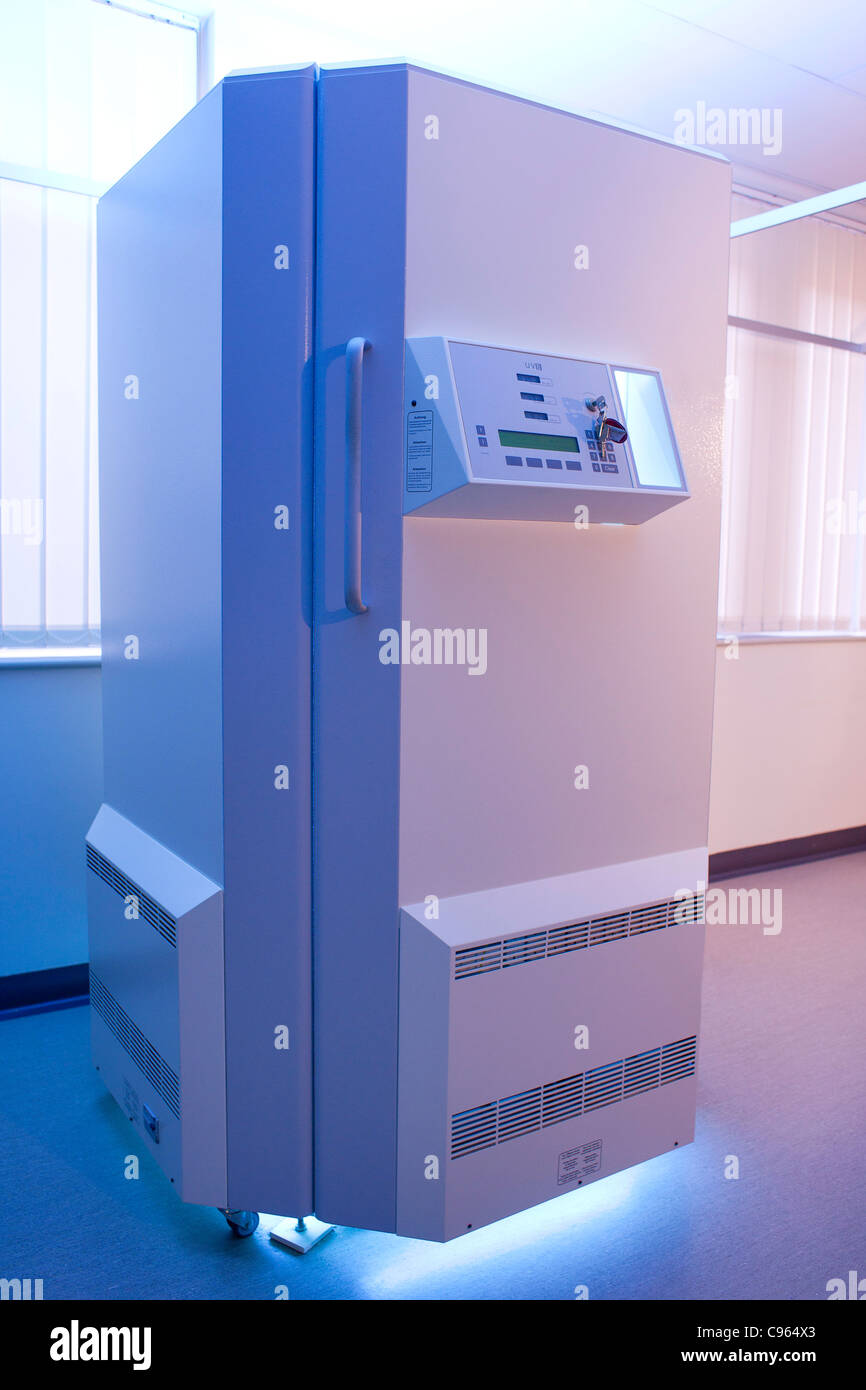 Phototherapy booth. Ultraviolet B phototherapy booth for the treatment of psoriasis and other skin conditions. Stock Photo