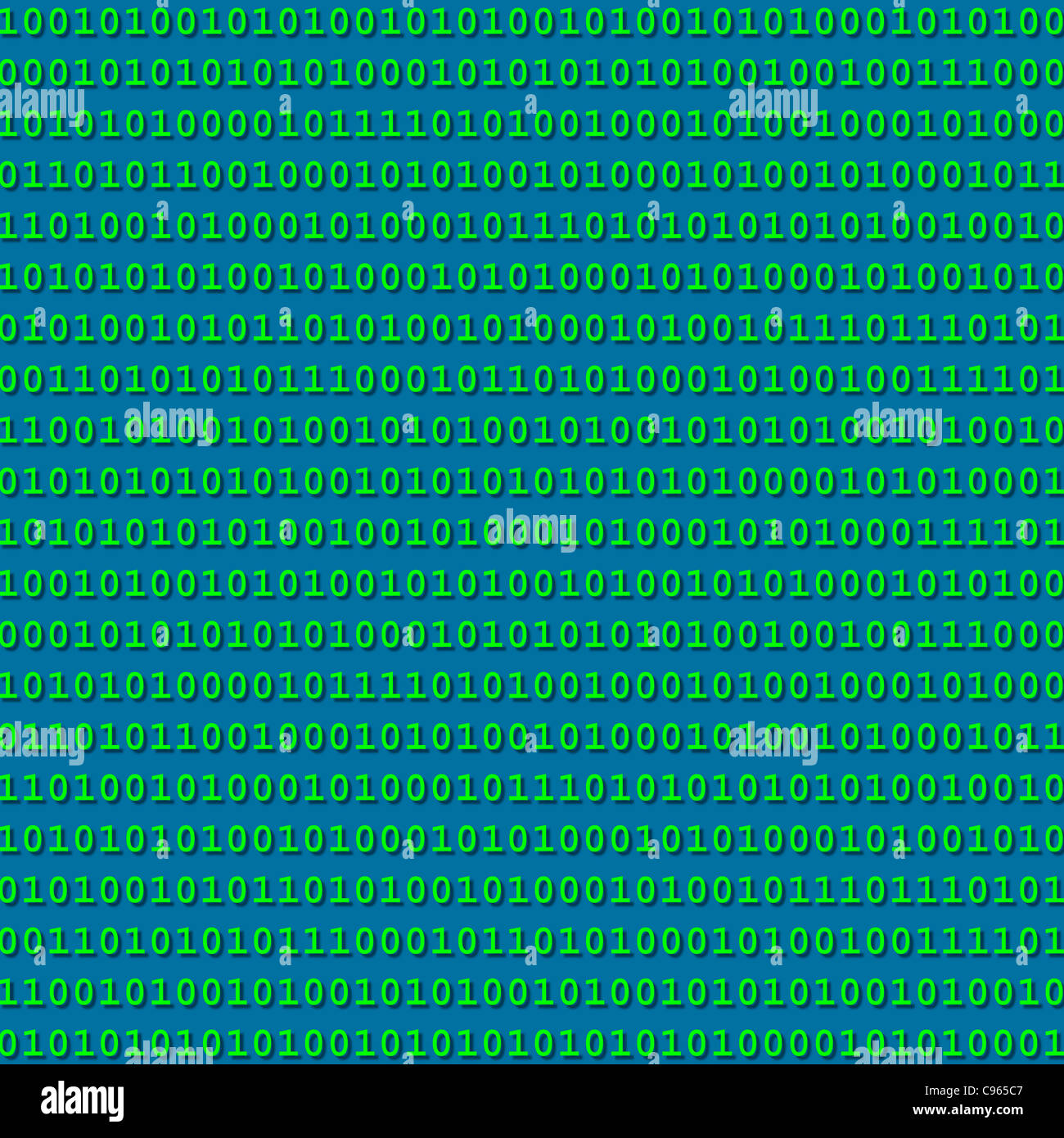 Binary code computer artwork Stock Photo - Alamy