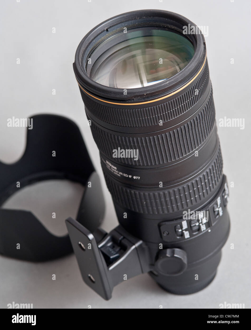 Camera lens Stock Photo