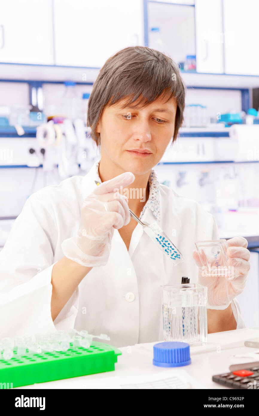 food test for microbe or bacteria, marketing claim standards Stock