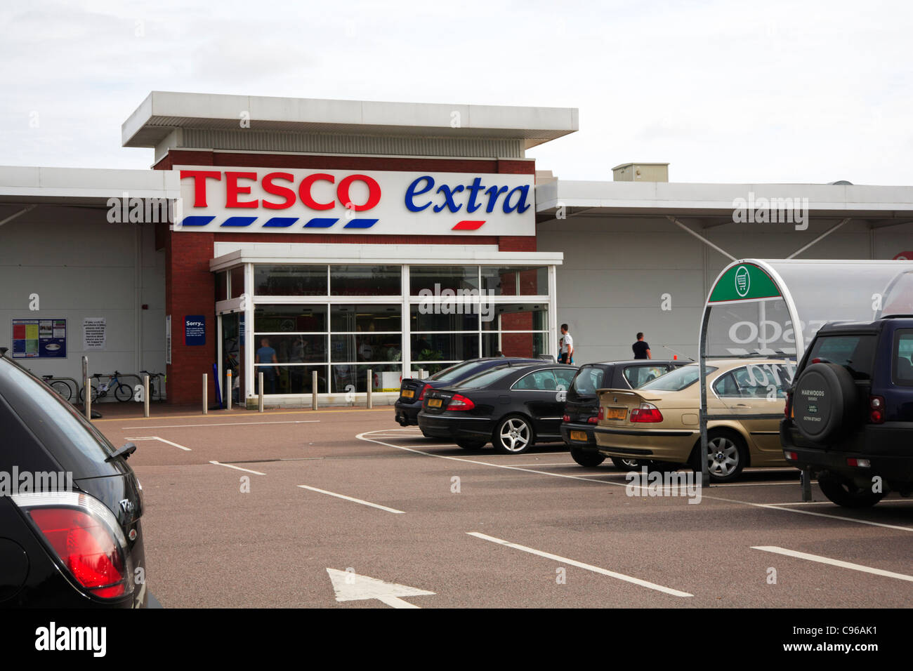 Tesco Extra store at Blue Boar Lane, Sprowston, Norwich, Norfolk