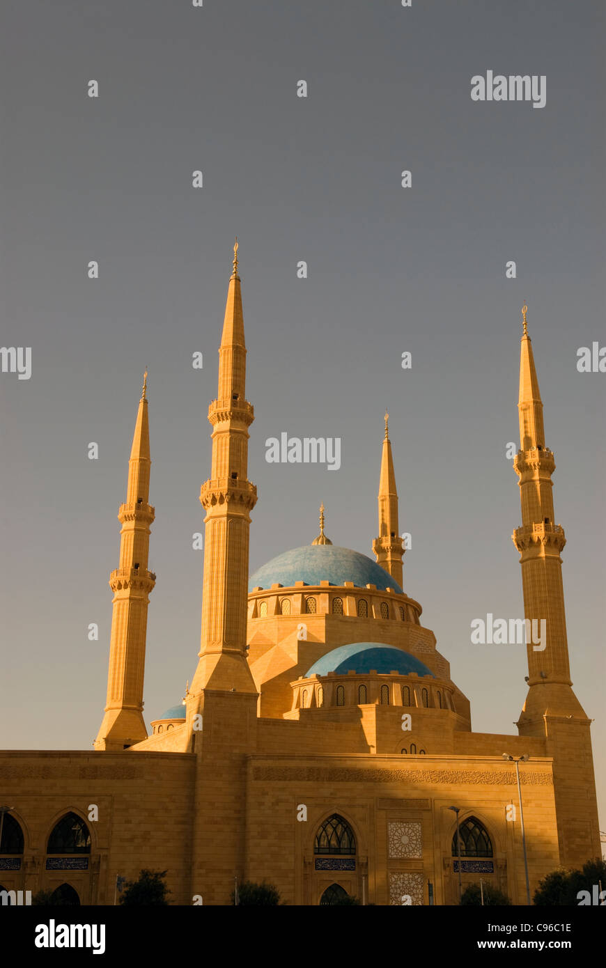 Muhammad Al-Amine mosque, Downtown, Beirut, Lebanon. Stock Photo