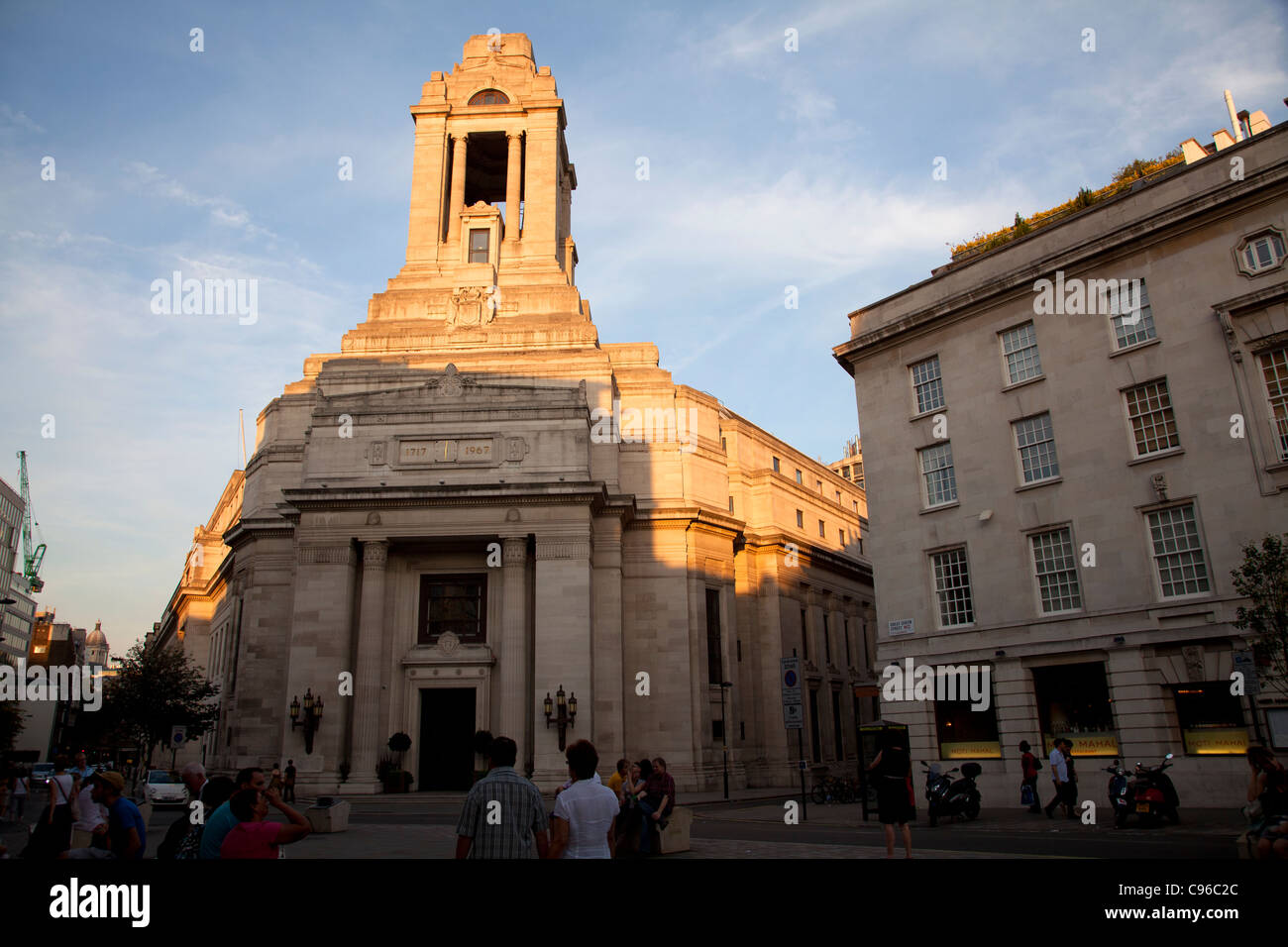 Freemasons Hall in London Stock Photo