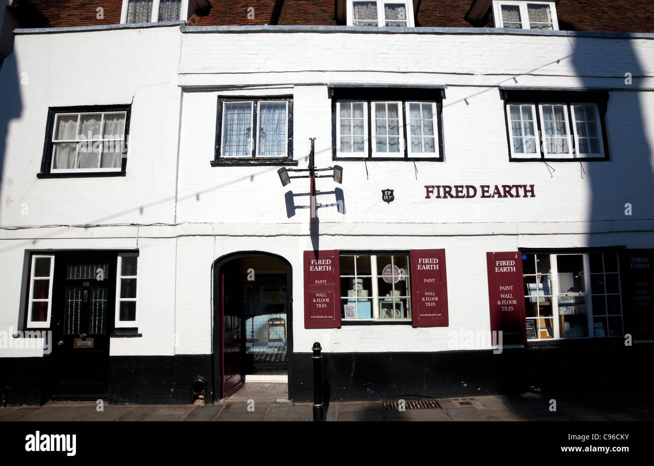 Branch of Fired Earth interior decor shop, Canterbury, Kent Stock Photo
