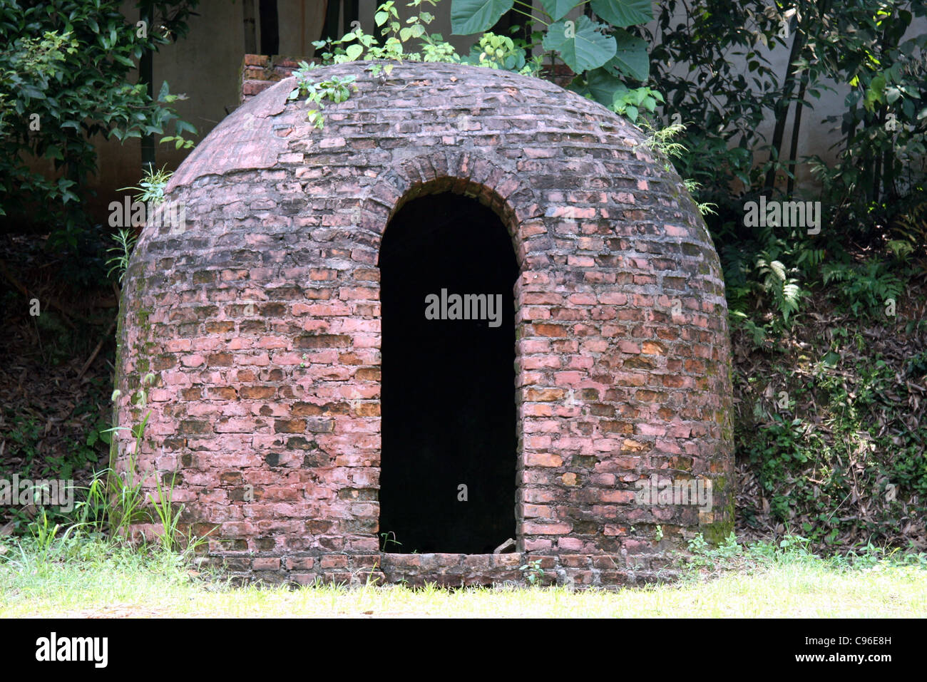2000 year old beehive kiln at Jingdezhen Ceramic Museum, China Stock
