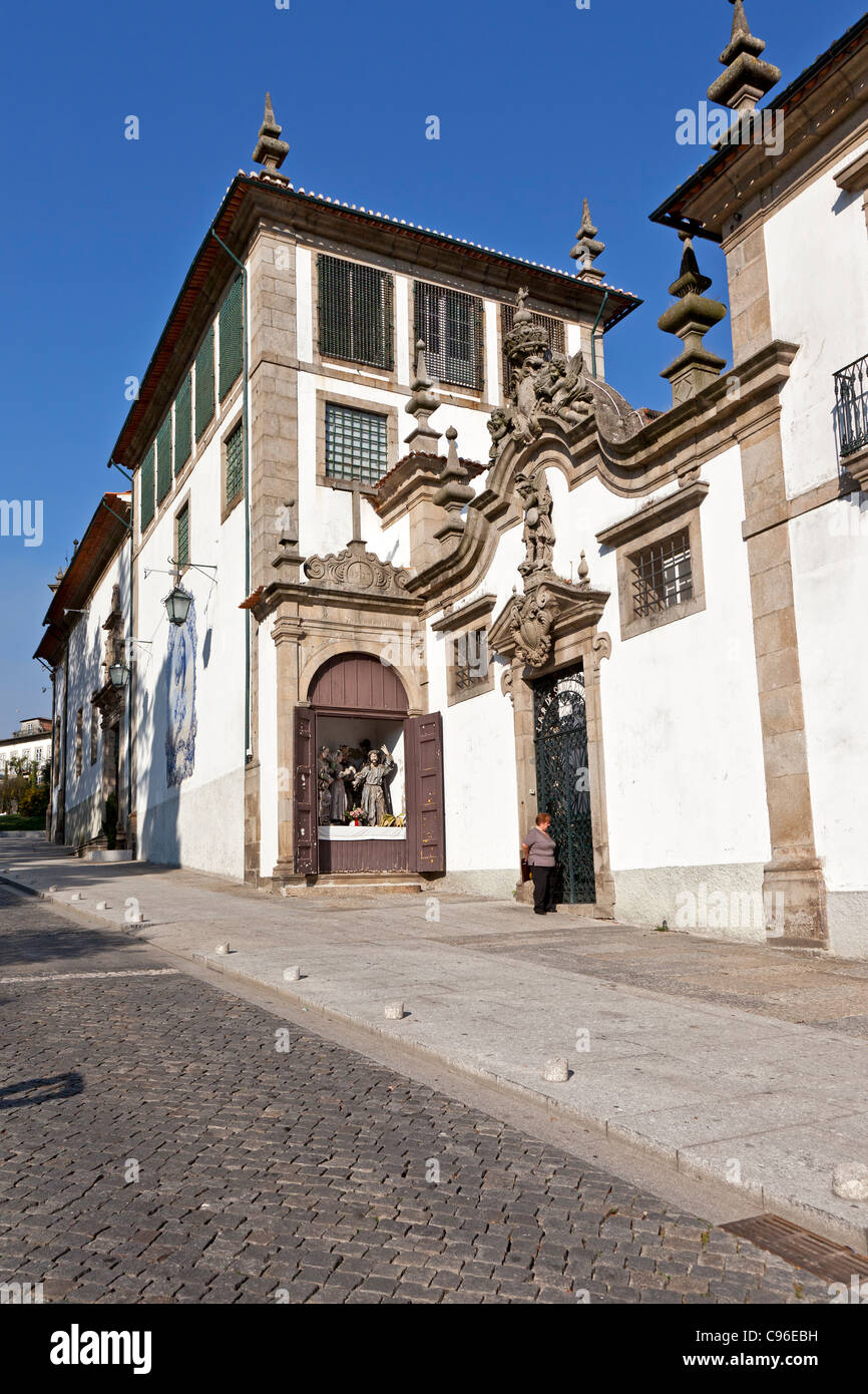 Lar de Santa Estefania in Guimarães, a religious institution that works as a children's home. Stock Photo