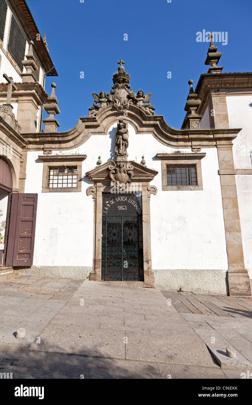 Lar de Santa Estefania in Guimarães, a religious institution that works as a children's home. Stock Photo