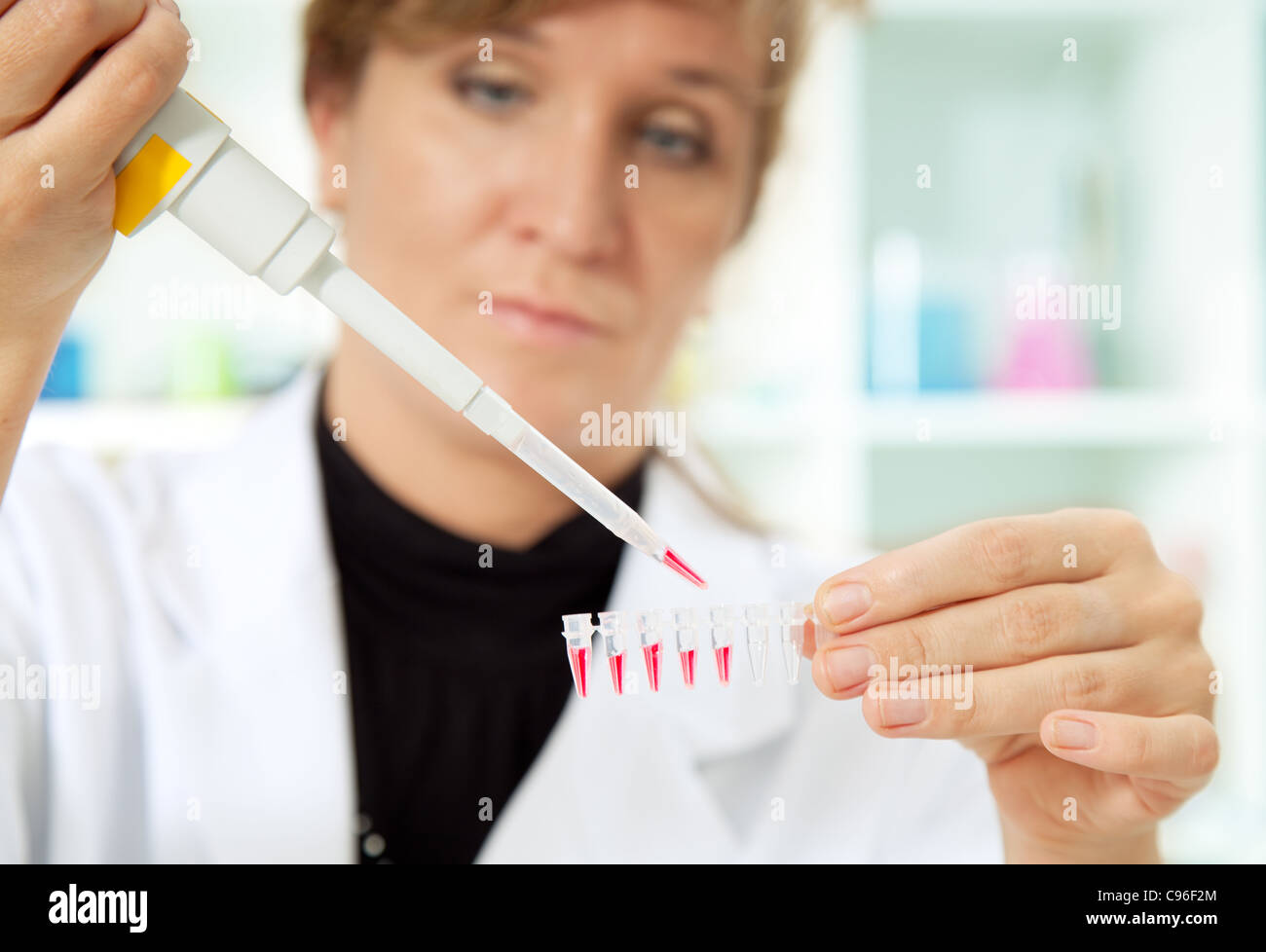 food test for microbe or bacteria, marketing claim standards Stock