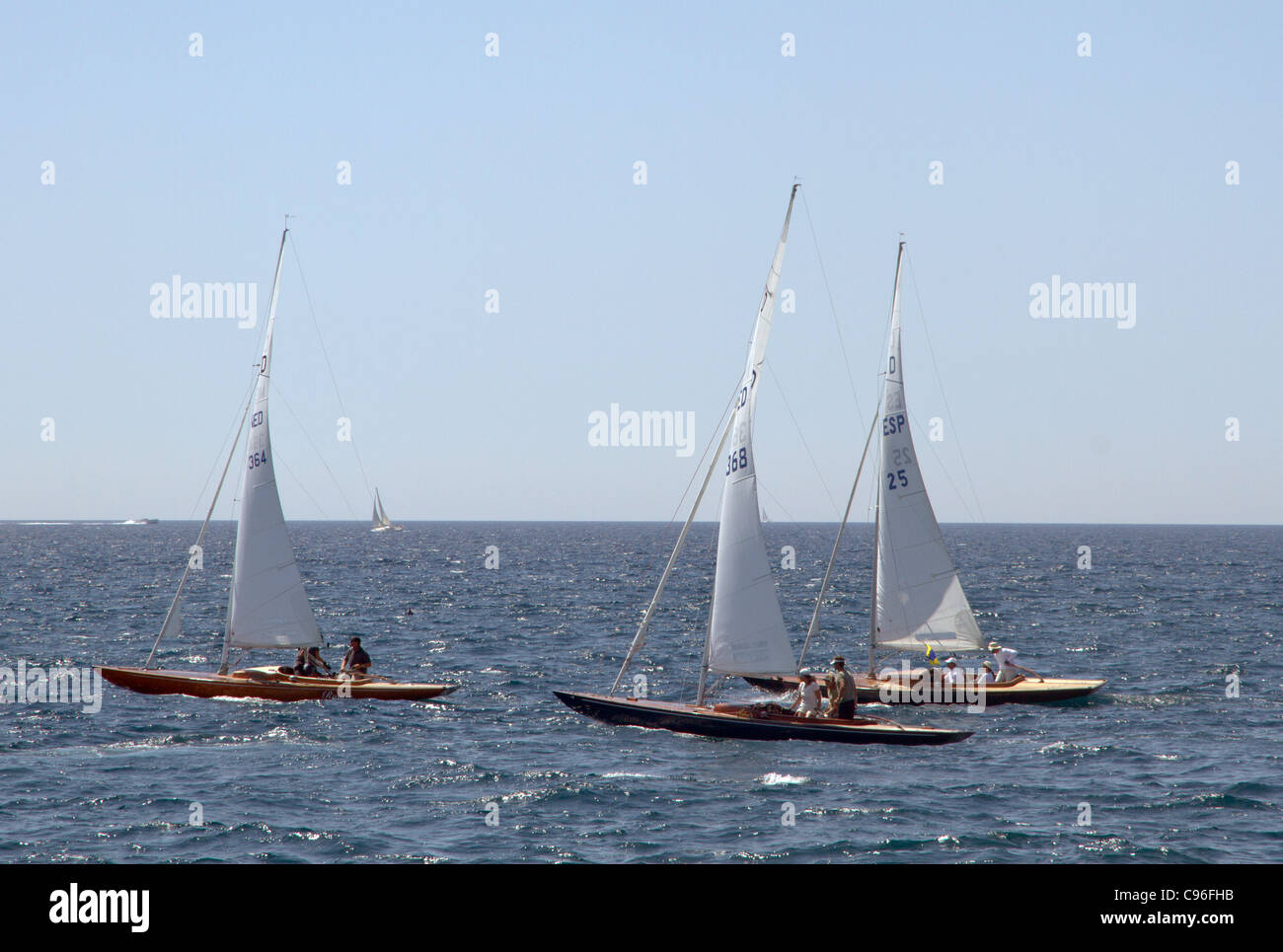 Classic yacht sail boats sailing Cup regatta Palma de Mallorca Majorca