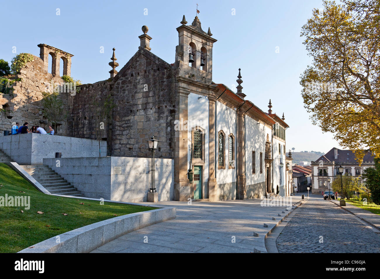 Lar de Santa Estefania in Guimarães, a religious institution that works as a children's home. Stock Photo