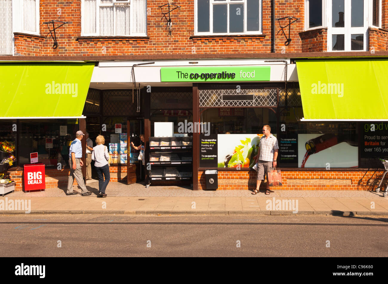The Co-operative food shop store in Southwold , Suffolk , England , Britain , Uk Stock Photo