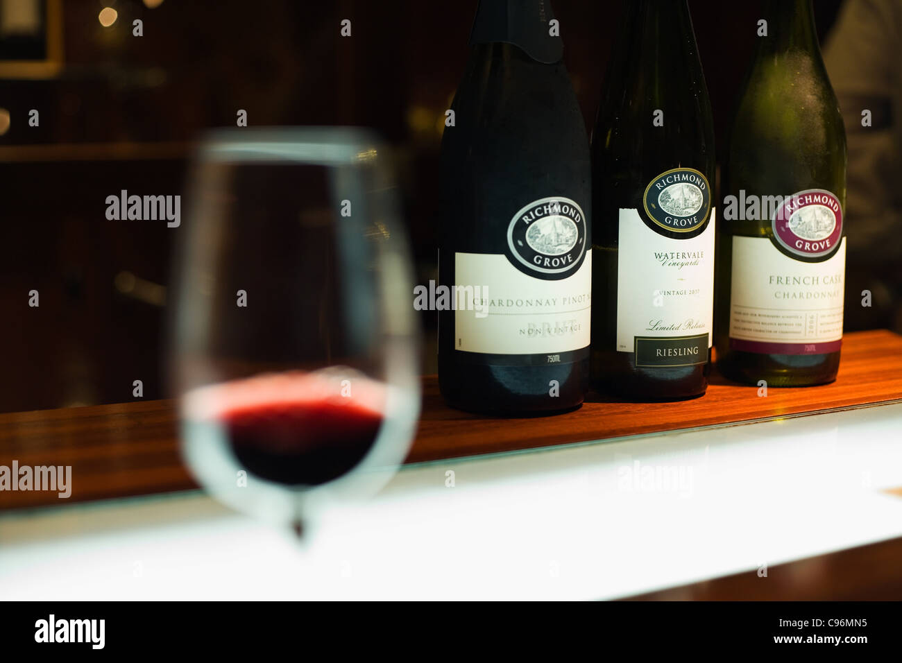 Wine tasting at the Richmond Grove Winery. Barossa Valley, South