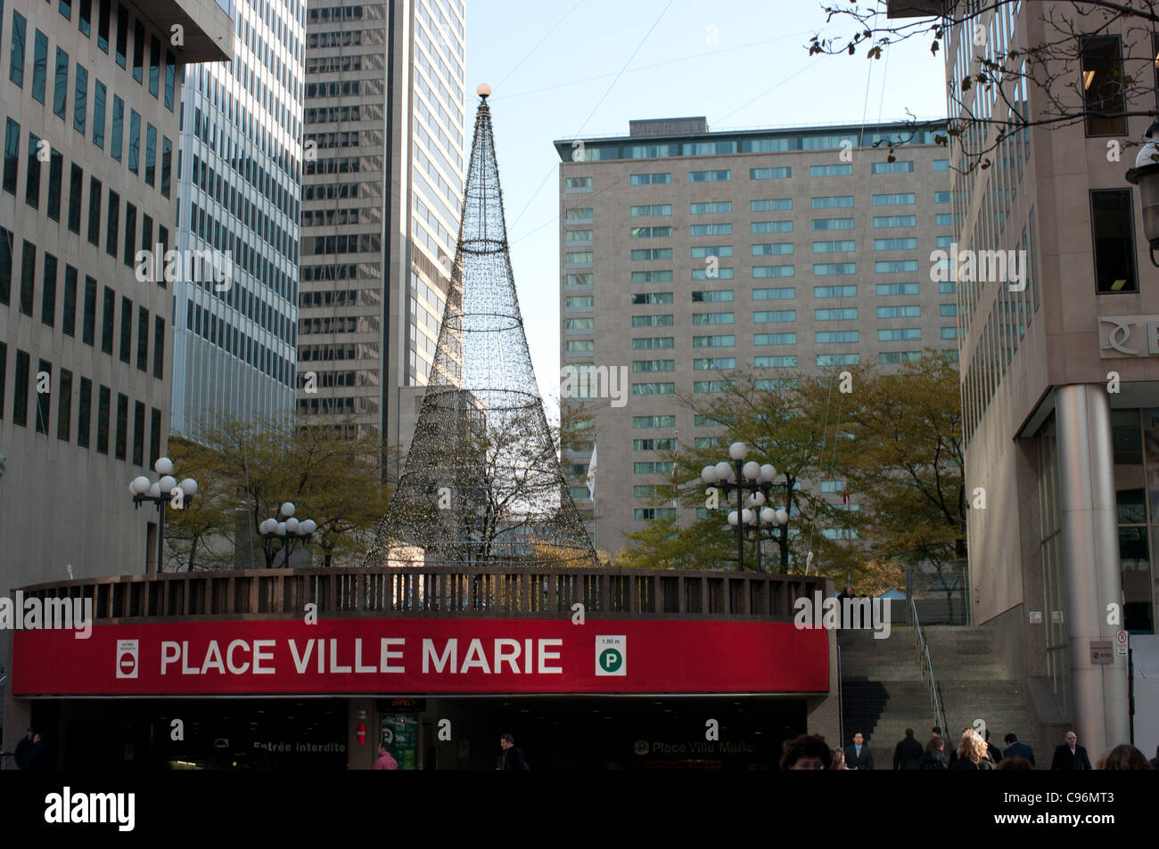 Place ville marie entrance to indoor parking hires stock photography and images Alamy