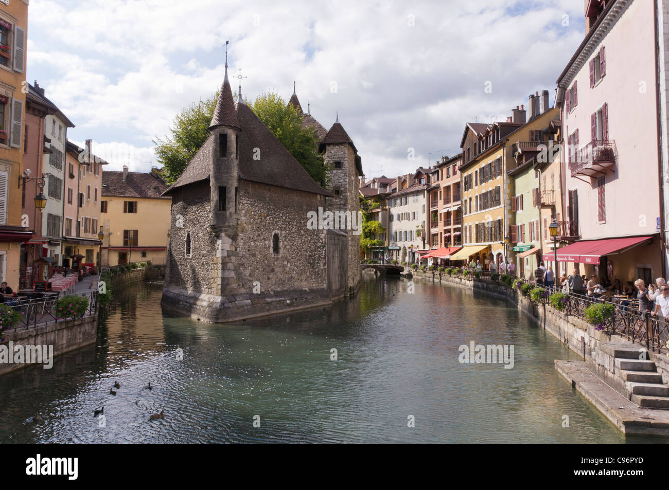 The Old Prison (Palais de l'Isle) in Annecy Stock Photo - Alamy