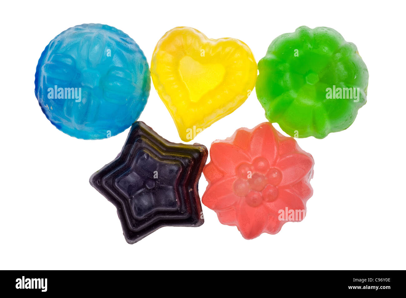 object on white - Handmade Soap close up Stock Photo - Alamy