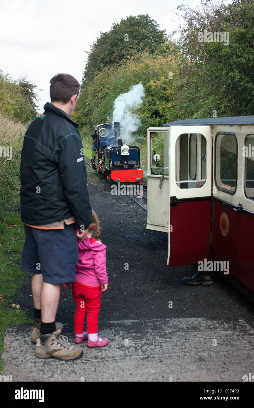 wells and walsingham light railway Stock Photo Alamy
