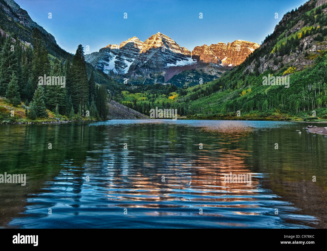 Maroon Bells Wilderness area, near Aspen. Colorado, USA Stock Photo Alamy
