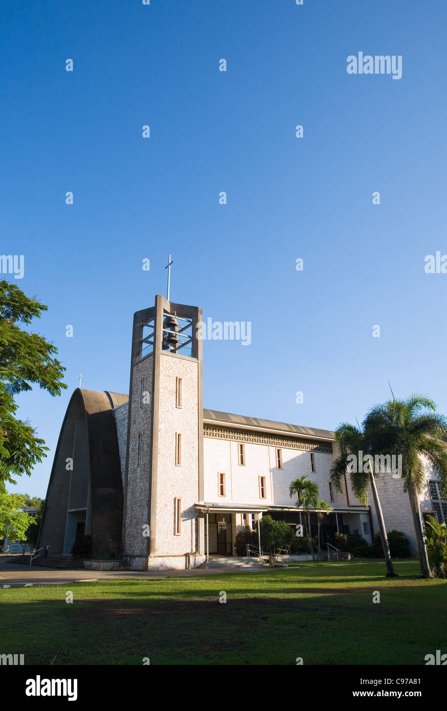St Mary's Star by the Sea Cathedral.  Darwin, Northern Territory, Australia Stock Photo