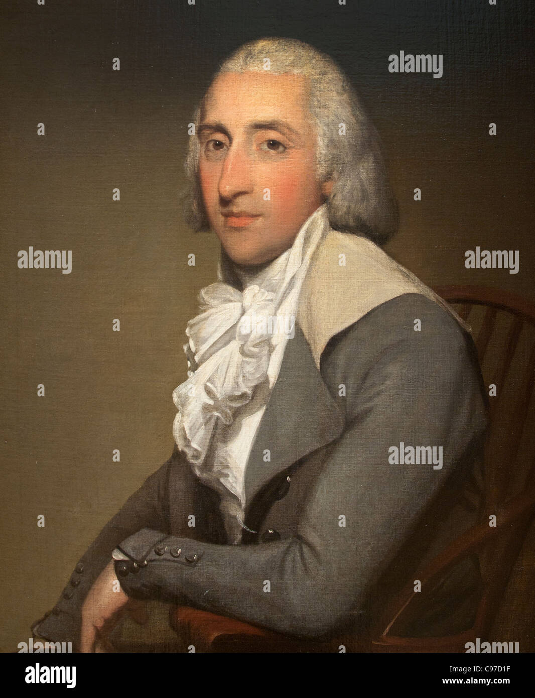 Lawrence Reid Yates 1793 by Gilbert Stuart America Stock Photo