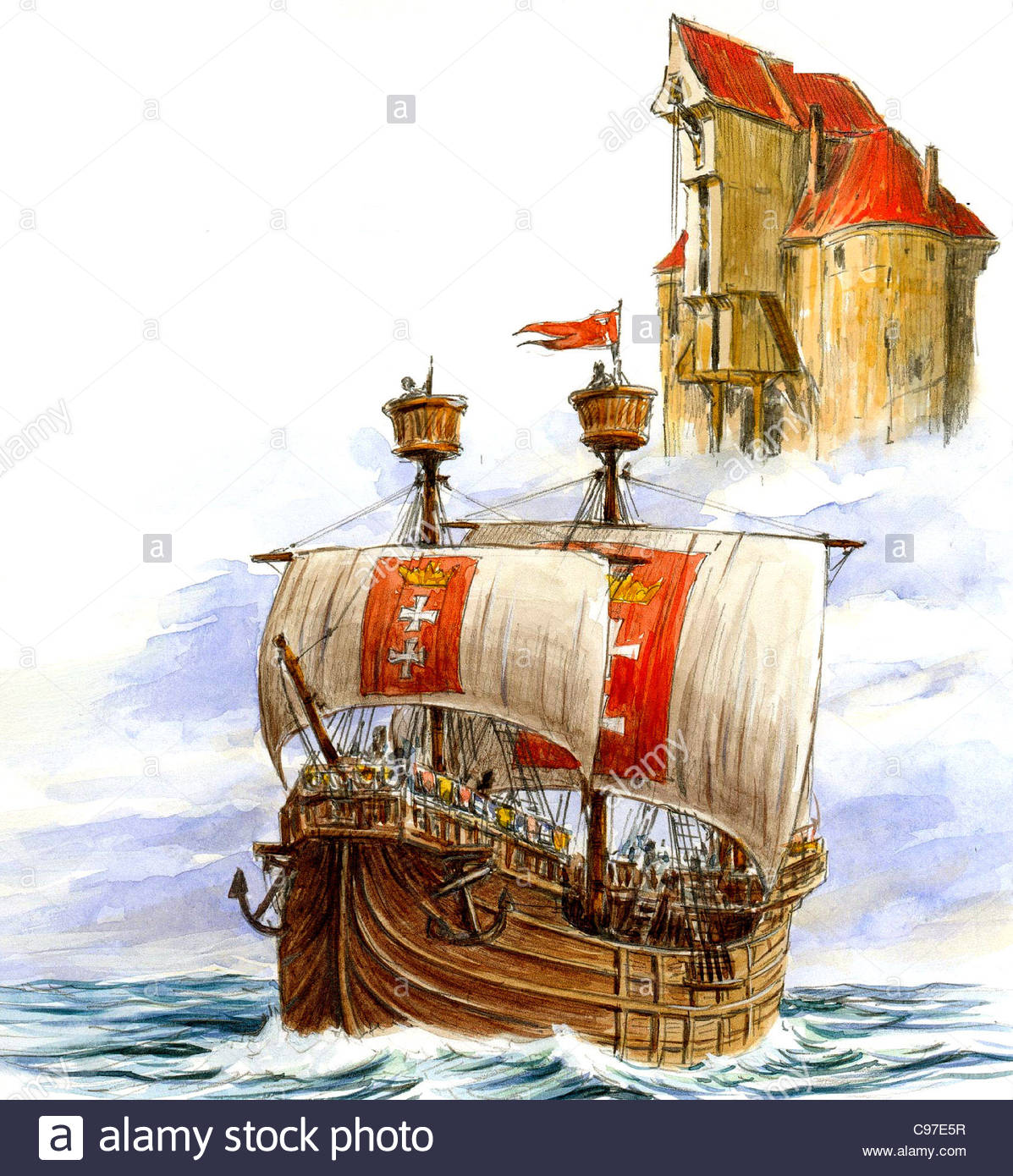Danzig Ship Danzig Stock Photos & Danzig Stock Images - Alamy