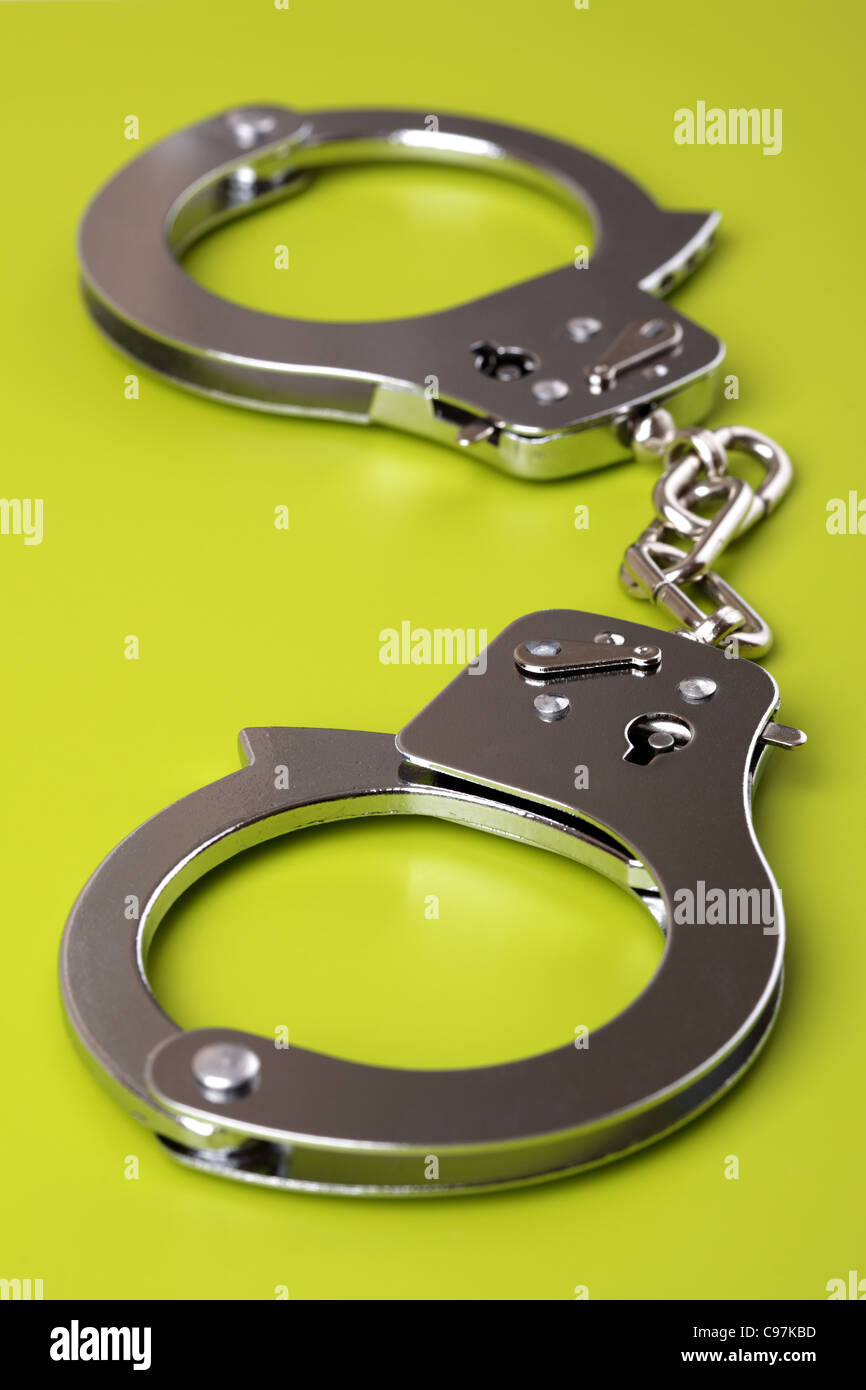 Handcuffs Stock Photo Alamy