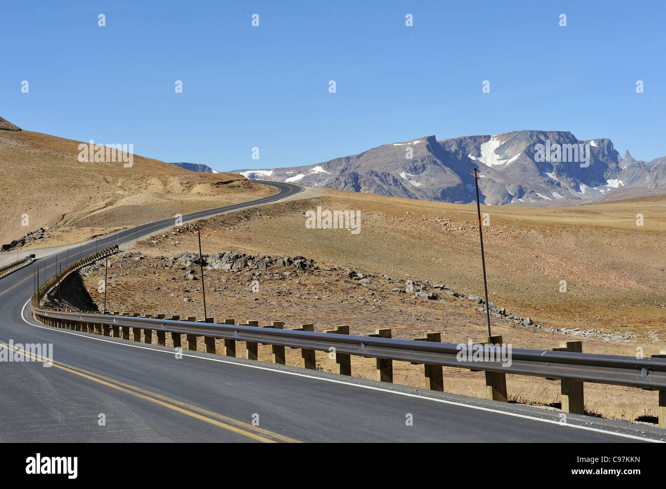 Beartooth Highway, Montana Stock Photo