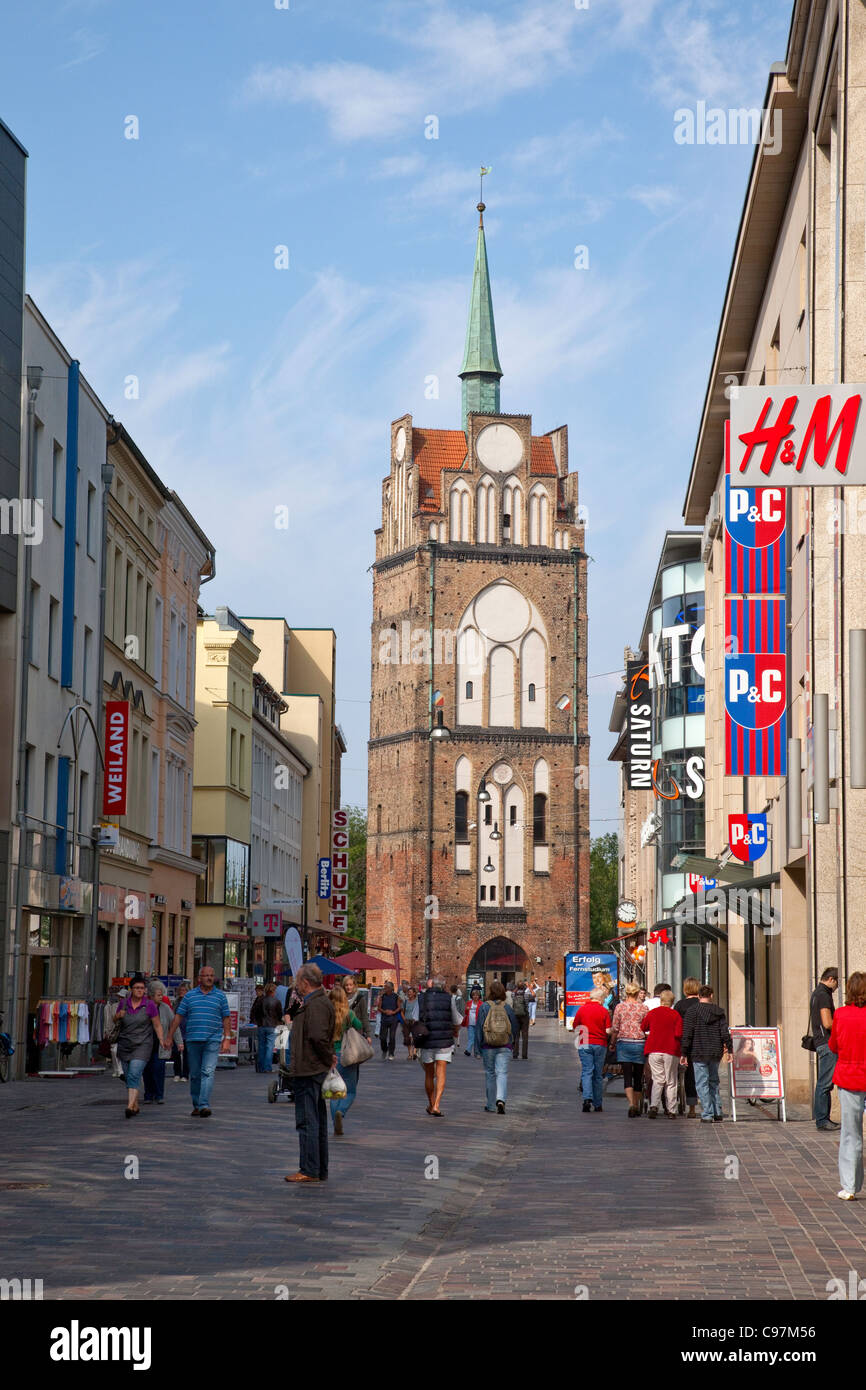 Historical City of Rostock in Mecklenburg;Western Pomerania;Northern