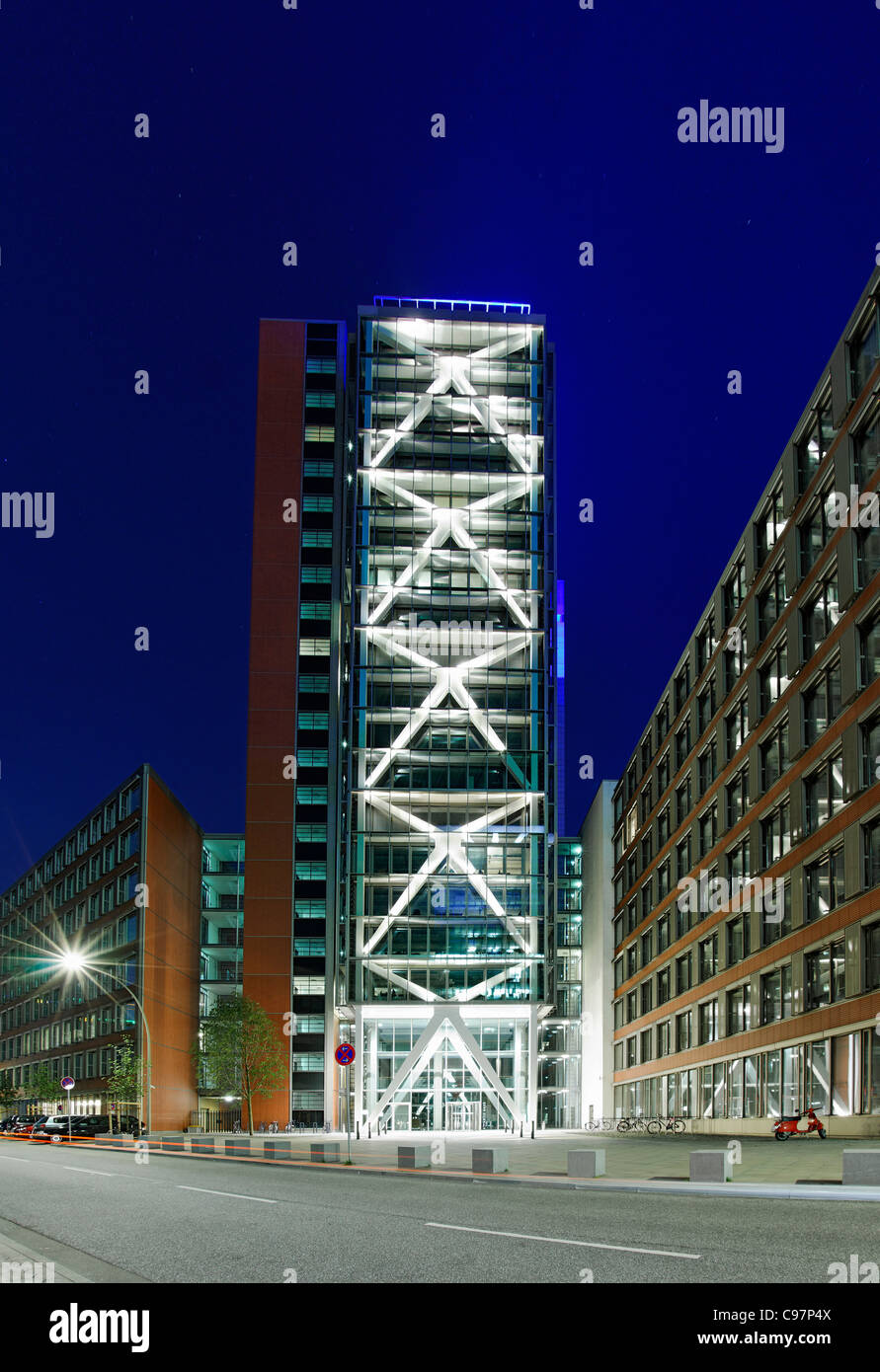 Atlantic Haus Building Modern Architecture St Pauli Port Of