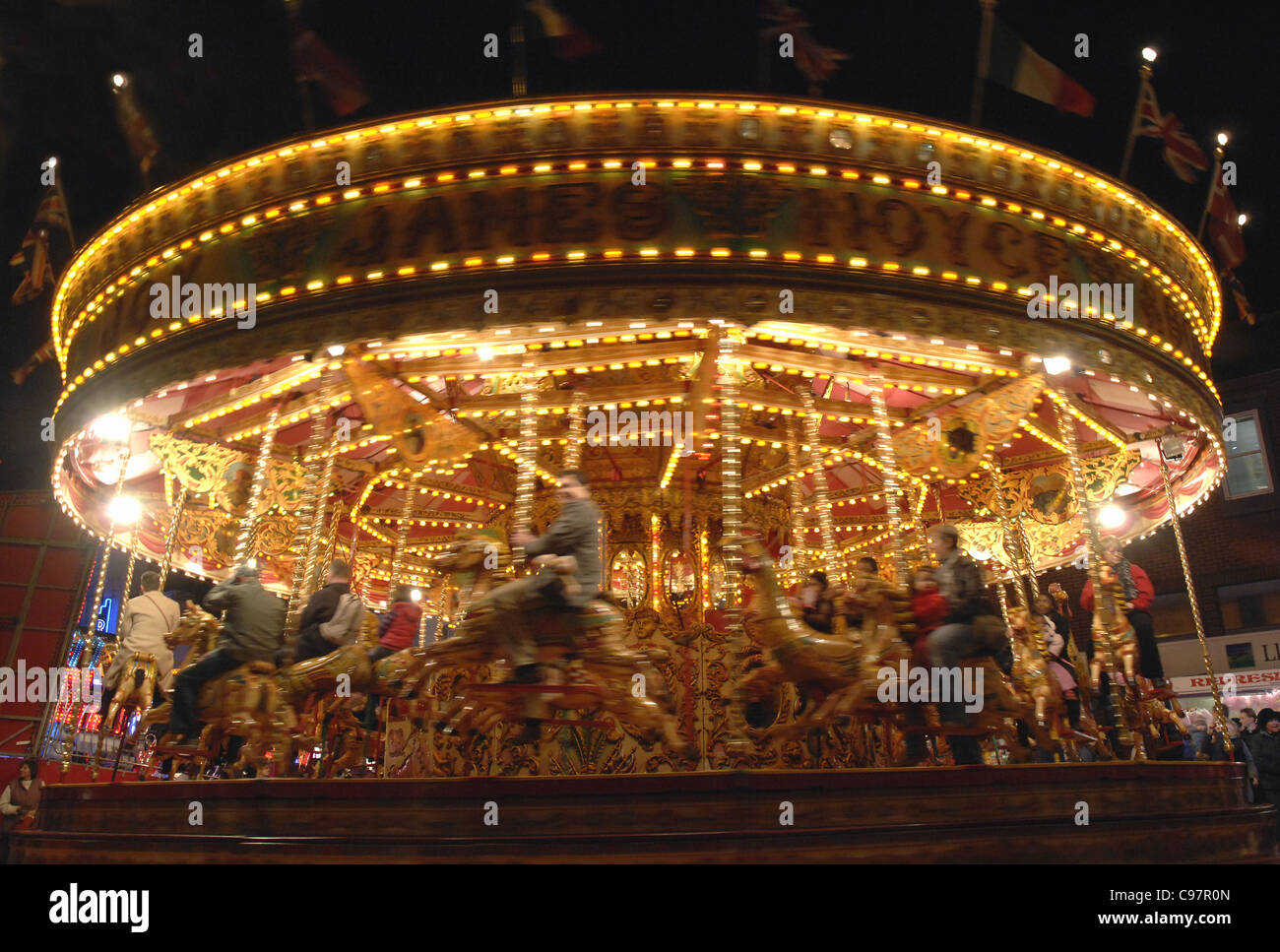 Carousel cardiff bay hi-res stock photography and images - Alamy