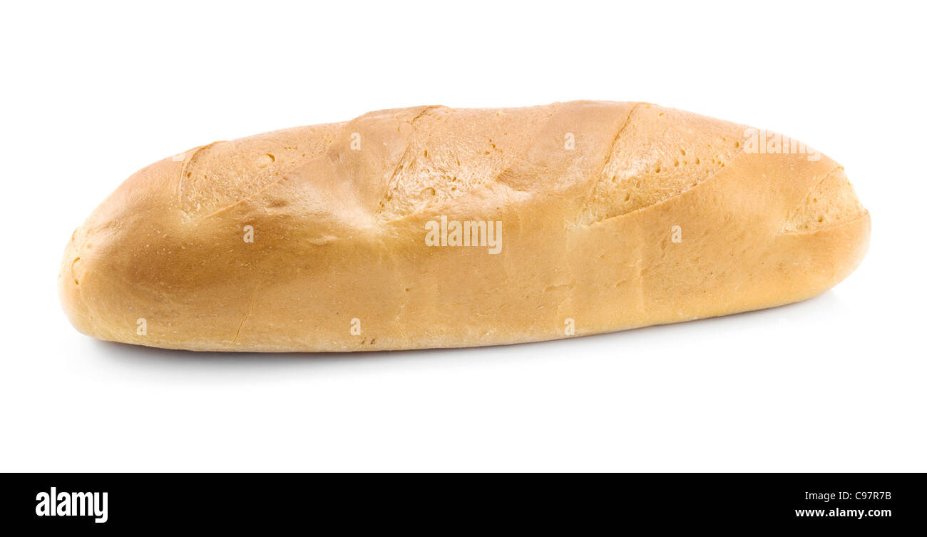 bread is isolated on a white background Stock Photo - Alamy