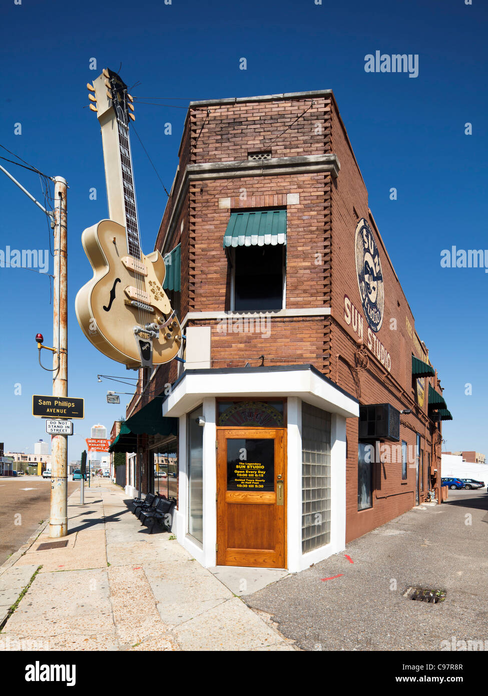 Sun Studio Memphis Stock Photo