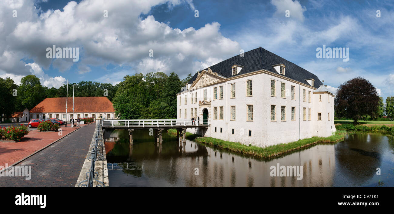 Dornum Castle, East Frisia, Lower Saxony, Germany Stock Photo