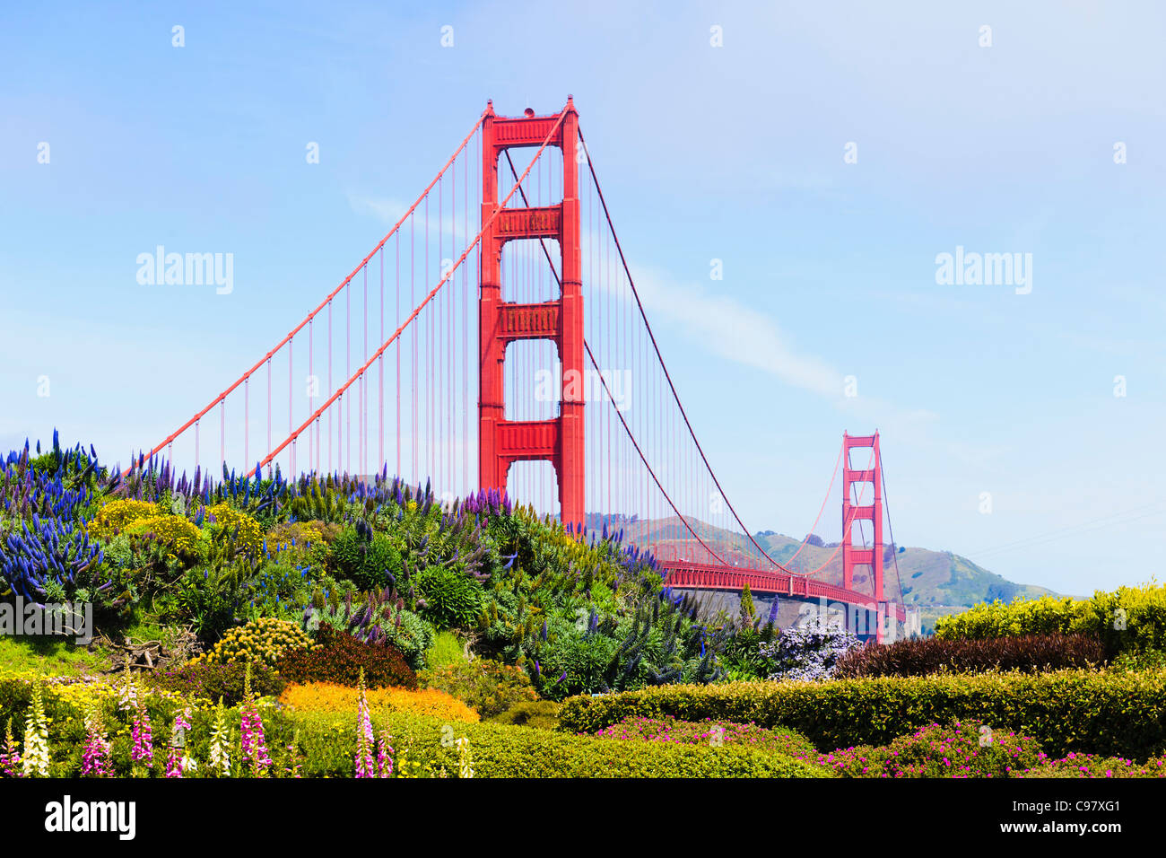 Golden Gate Bridge, San Francisco Stock Photo