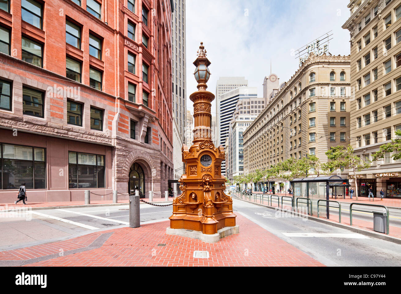 Lotta's Fountain, San Francisco Stock Photo Alamy