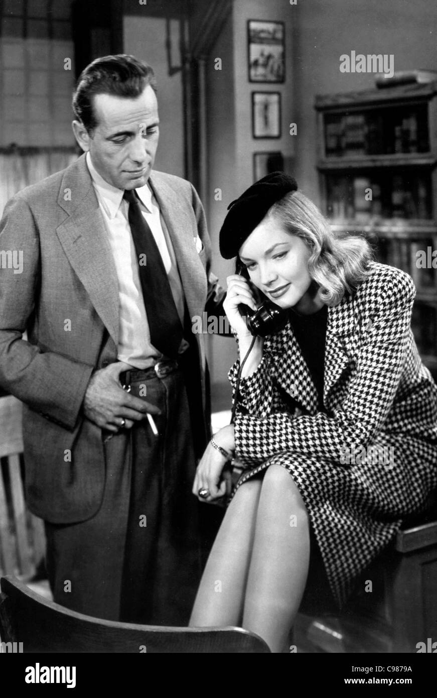 The big sleep 1946 humphrey bogart Black and White Stock Photos ...