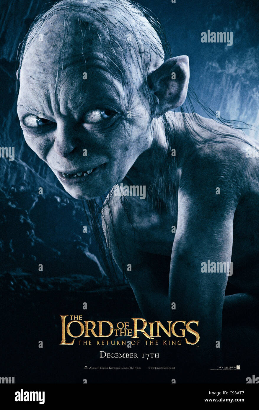 Peter jackson movie poster usa based upon tolkiens trilogy hi-res stock  photography and images - Alamy