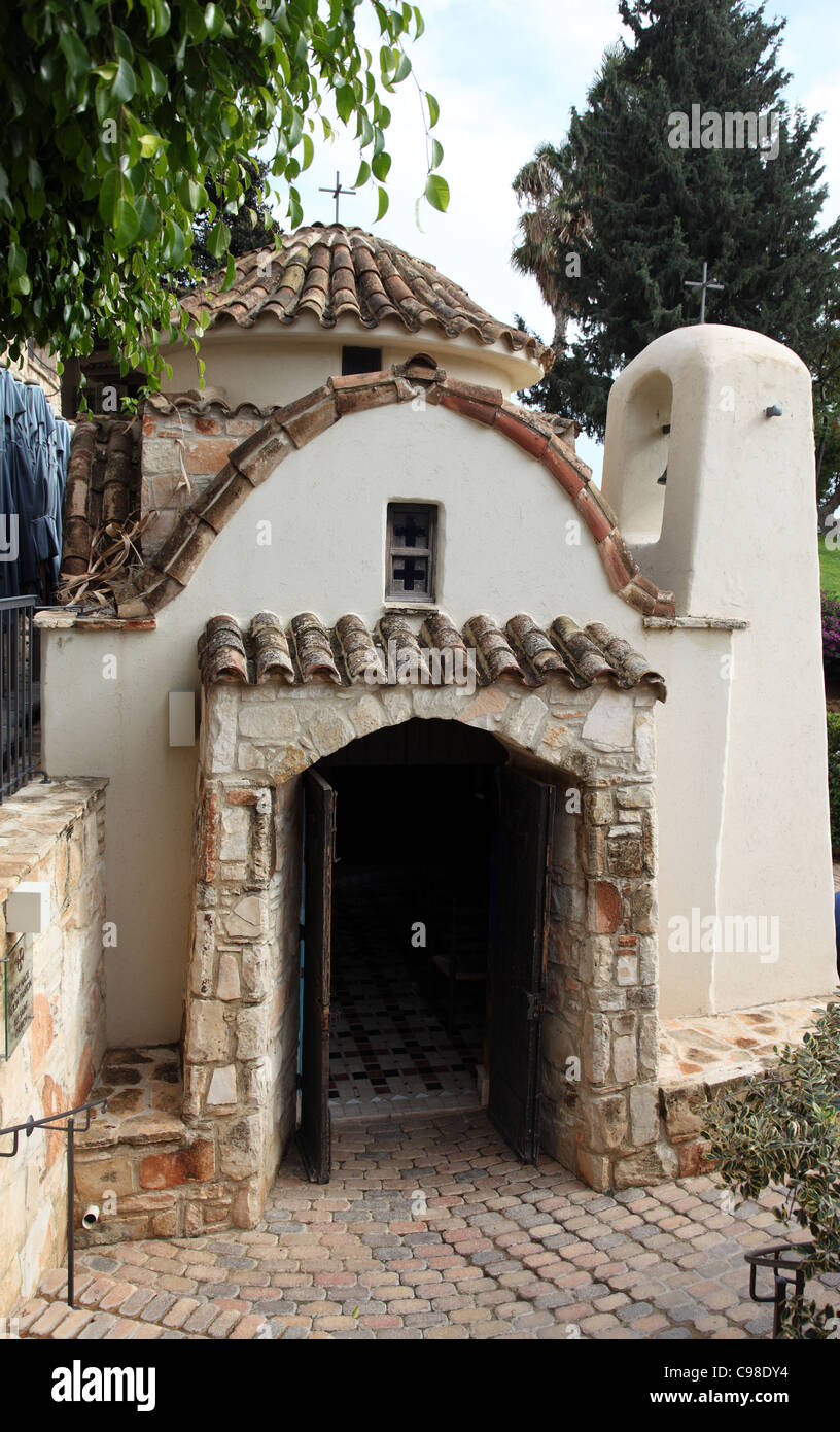 Columbia Beach Resort All Saints chapel, Pissouri, Cyprus Stock Photo