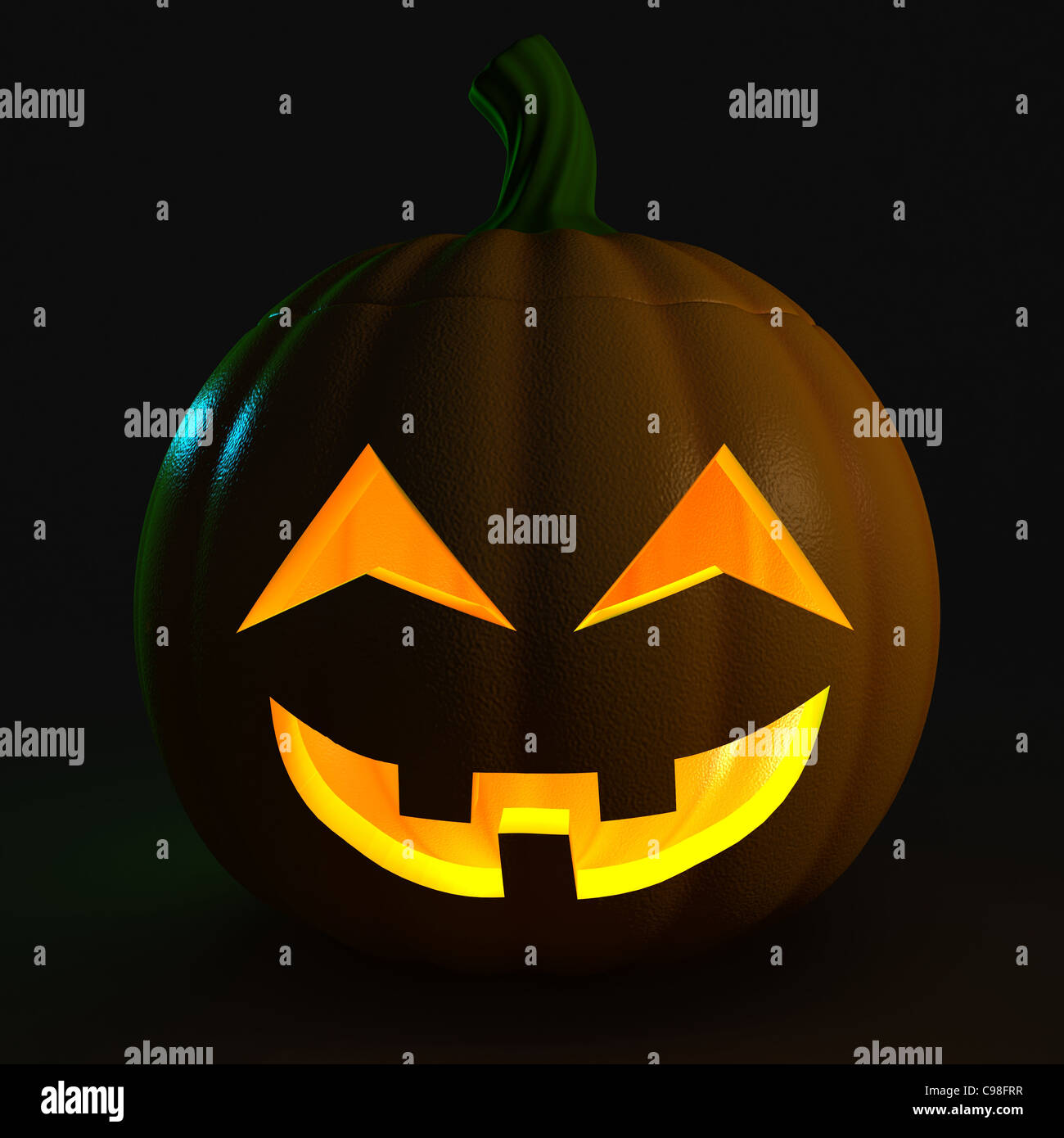 3D Illustration Of A Creepy Jack O Lantern Stock Photo Alamy 3d Illustration Of A Creepy Jack O Lantern C98FRR