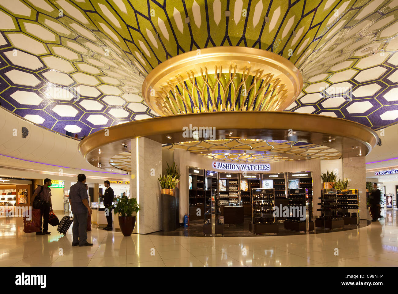International terminal 1, Abu Dhabi airport, United Arab Emirates Stock Photo