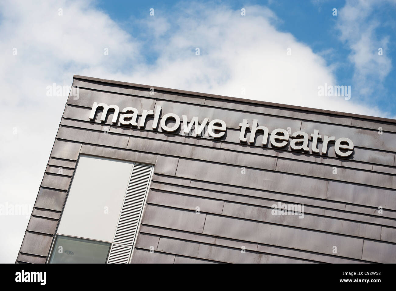 Marlowe theatre theater detail Stock Photo Alamy