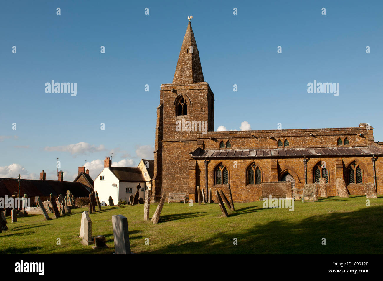 St. Peter and St. Clare`s Church, Fenny Compton, Warwickshire, England ...