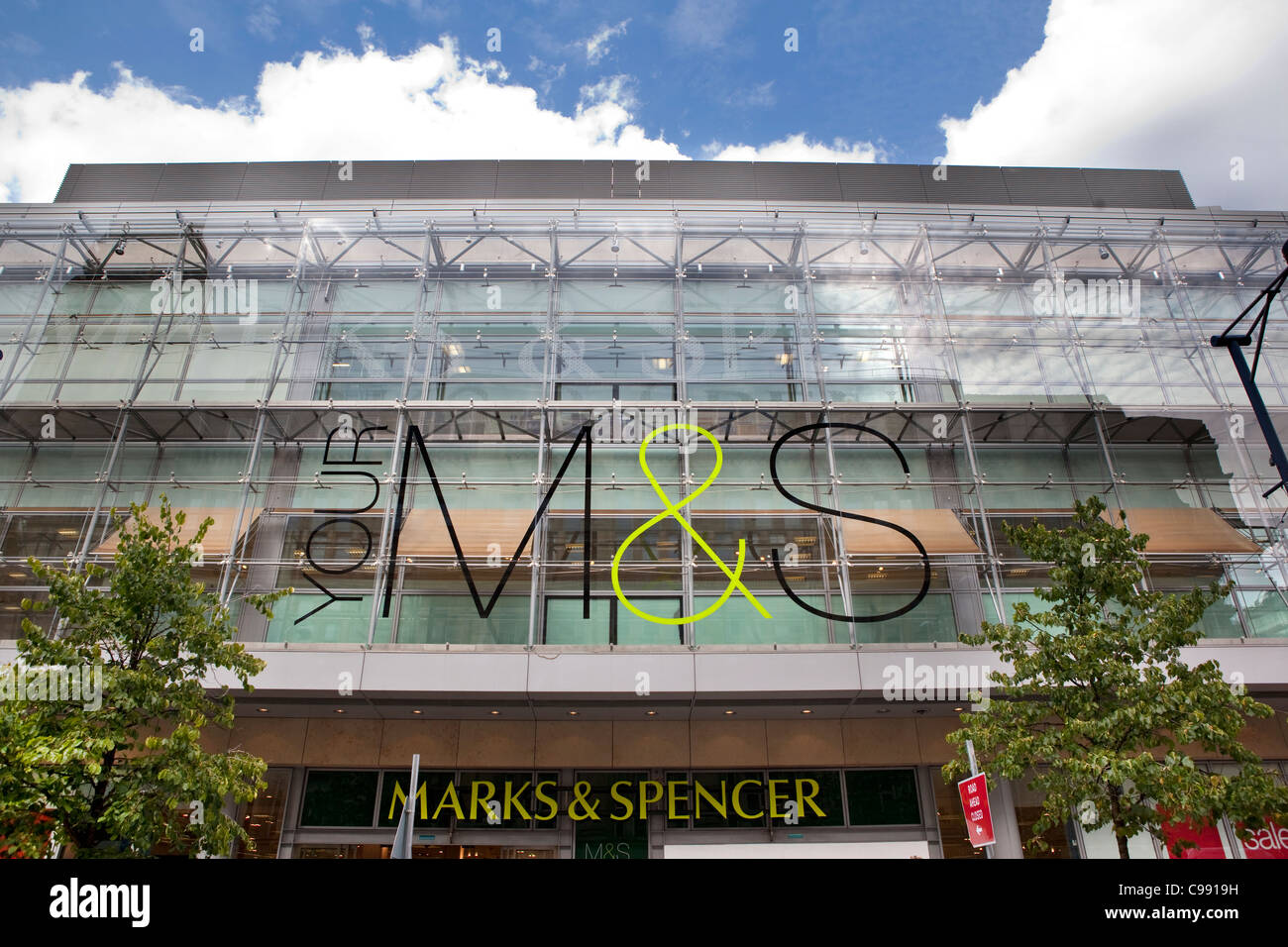 Marks and Spencer store Stock Photo